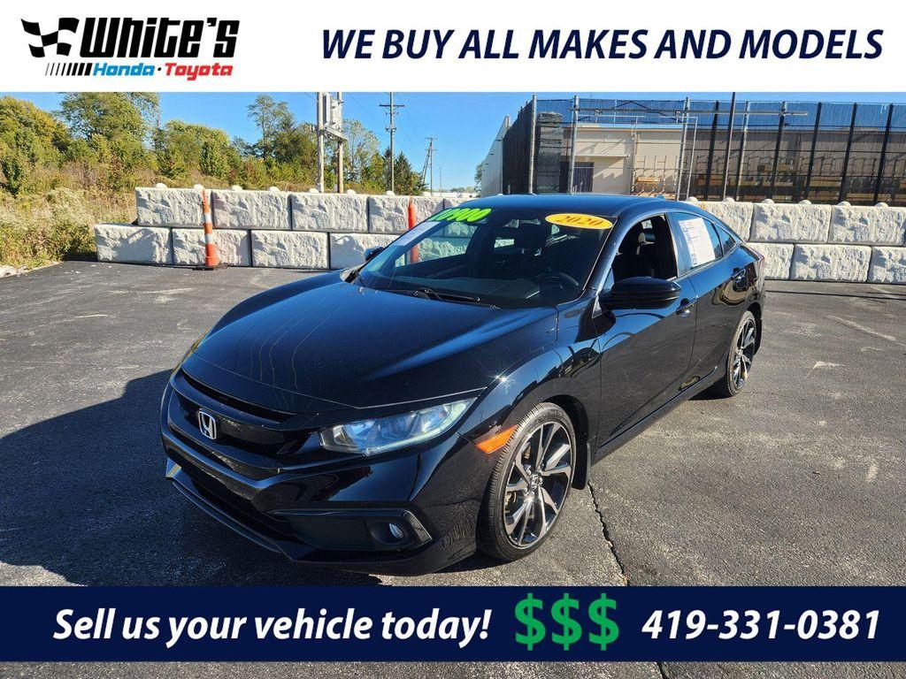 used 2020 Honda Civic car, priced at $20,900