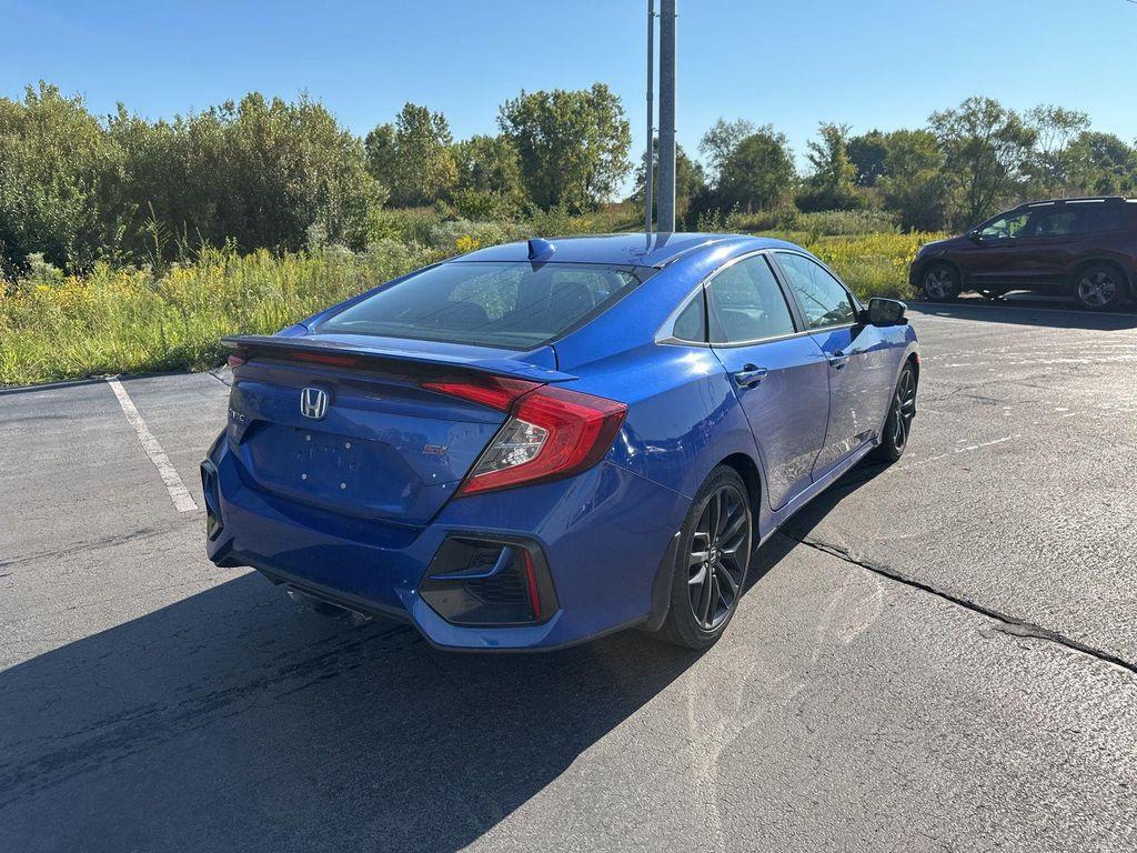 used 2020 Honda Civic Si car, priced at $13,400