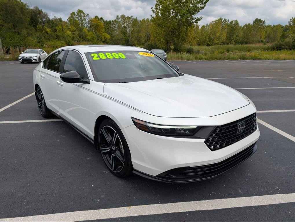 used 2023 Honda Accord Hybrid car, priced at $28,800
