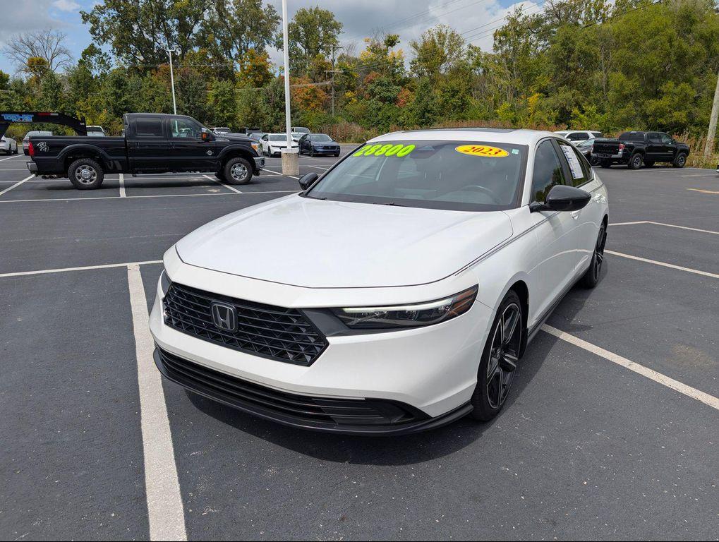 used 2023 Honda Accord Hybrid car, priced at $28,800