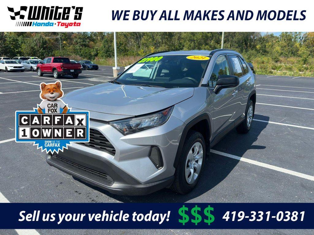 used 2021 Toyota RAV4 car, priced at $21,900
