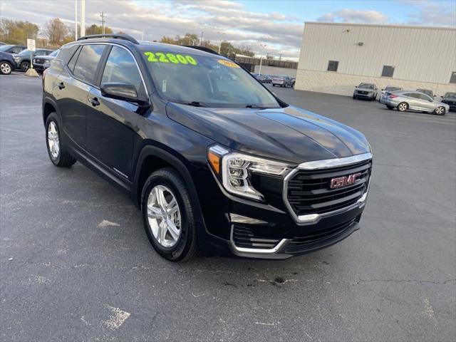 used 2022 GMC Terrain car, priced at $21,900