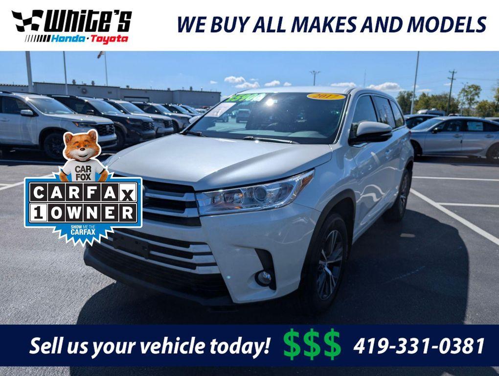 used 2017 Toyota Highlander car, priced at $15,900