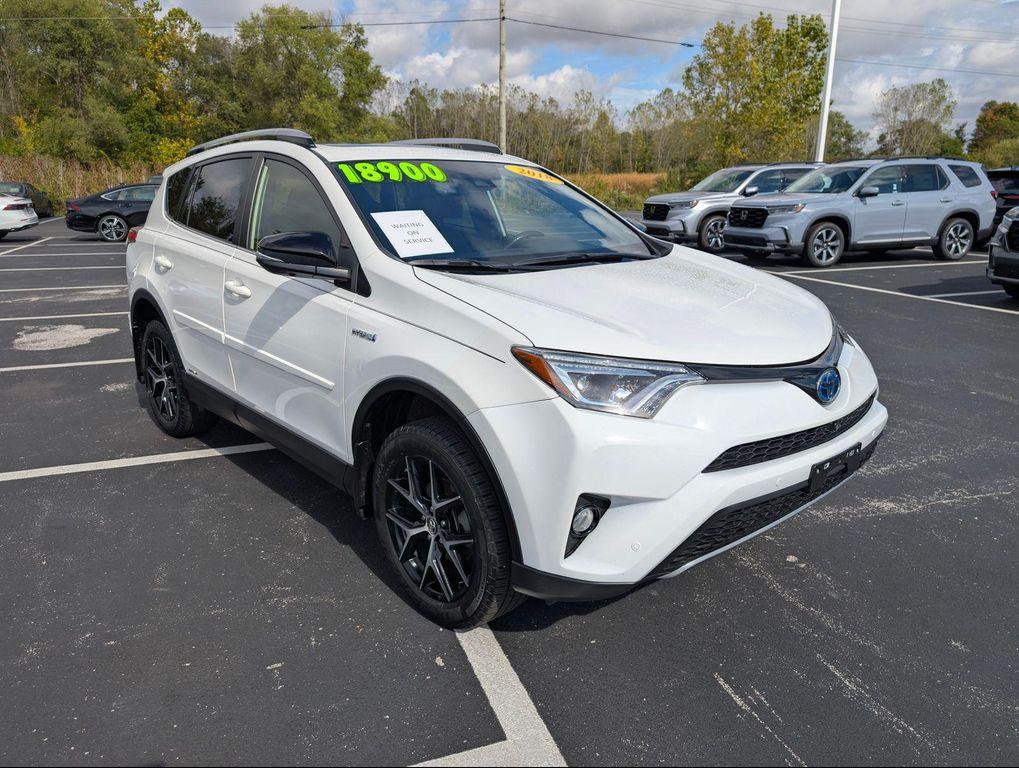 used 2018 Toyota RAV4 Hybrid car, priced at $18,900