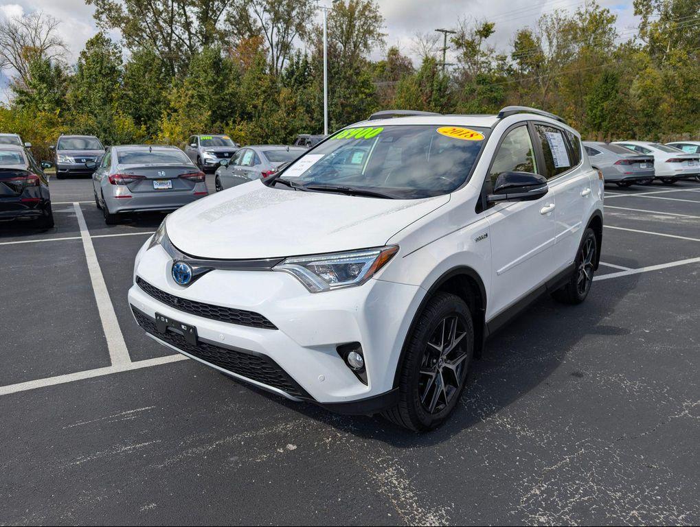 used 2018 Toyota RAV4 Hybrid car, priced at $18,900