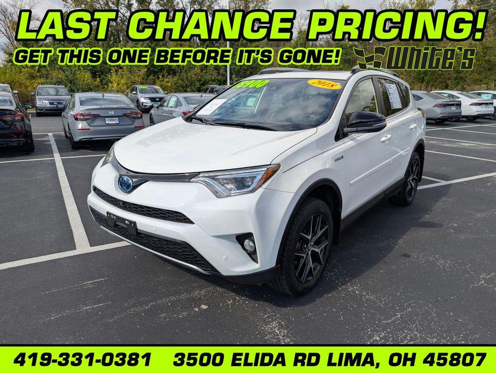 used 2018 Toyota RAV4 Hybrid car, priced at $16,900