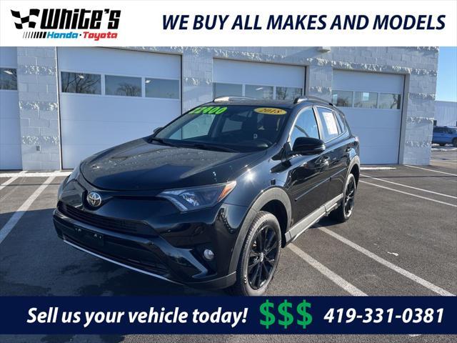 used 2018 Toyota RAV4 car, priced at $22,400