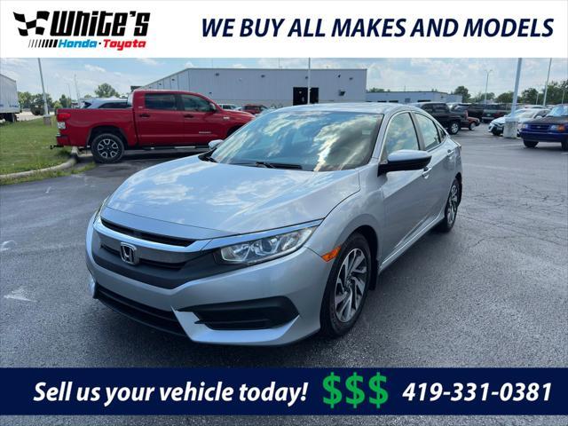 used 2017 Honda Civic car, priced at $16,400