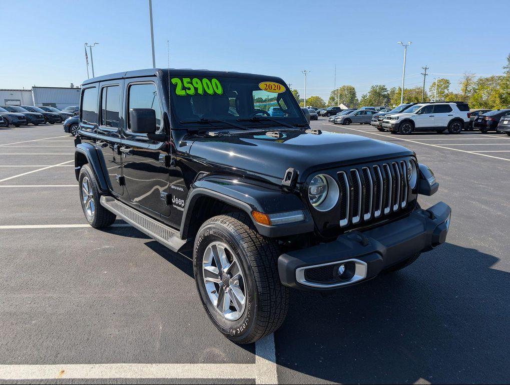 used 2020 Jeep Wrangler Unlimited car, priced at $25,900