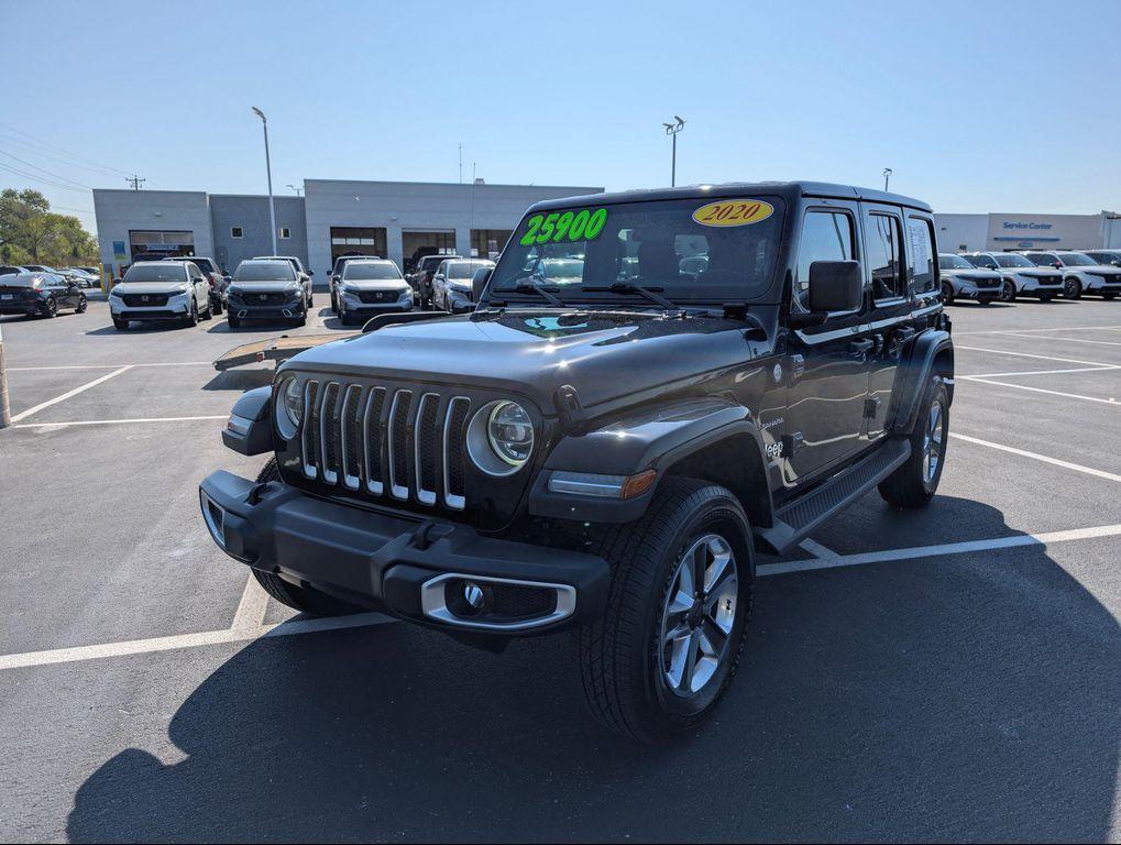 used 2020 Jeep Wrangler Unlimited car, priced at $25,900