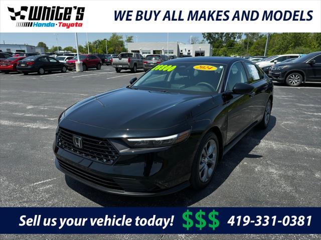 used 2024 Honda Accord car, priced at $28,800