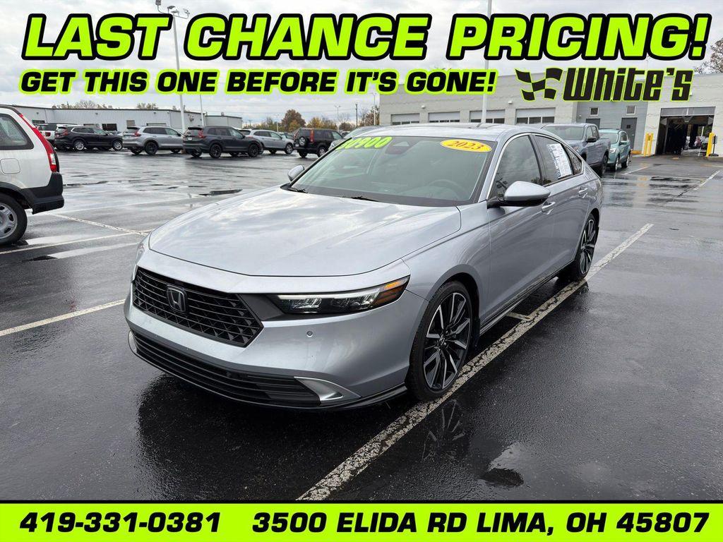 used 2023 Honda Accord Hybrid car, priced at $28,800