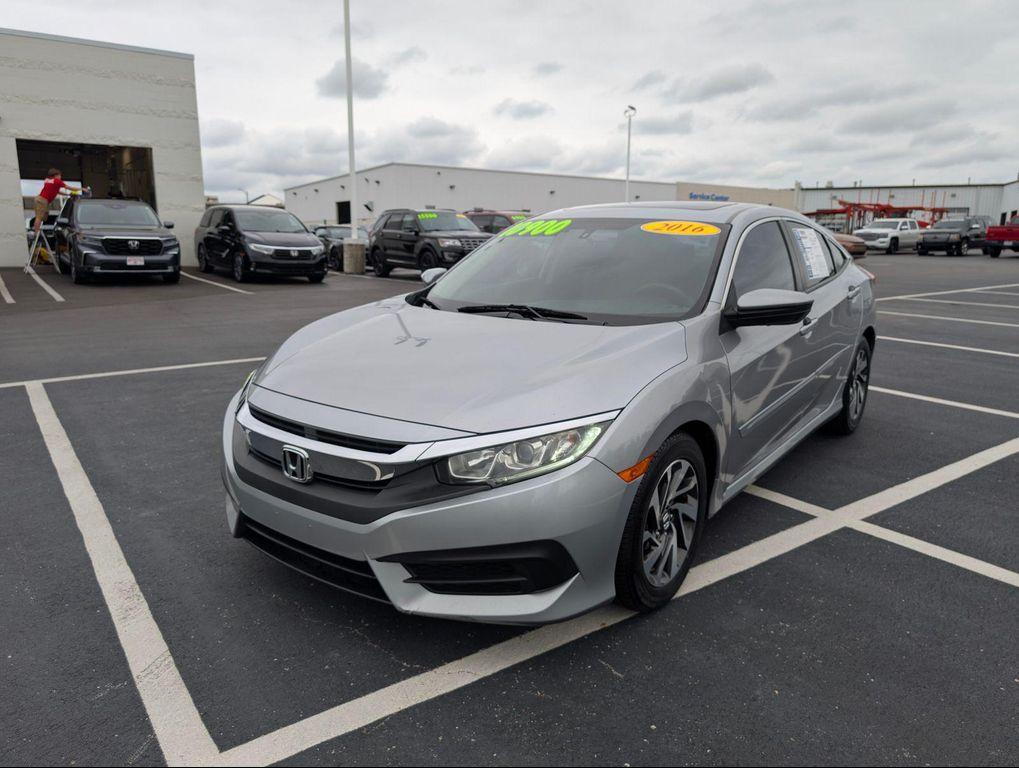 used 2016 Honda Civic car, priced at $10,900