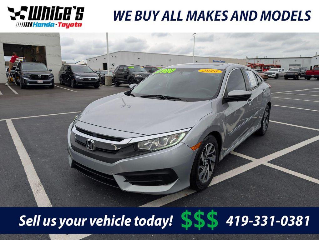 used 2016 Honda Civic car, priced at $10,900
