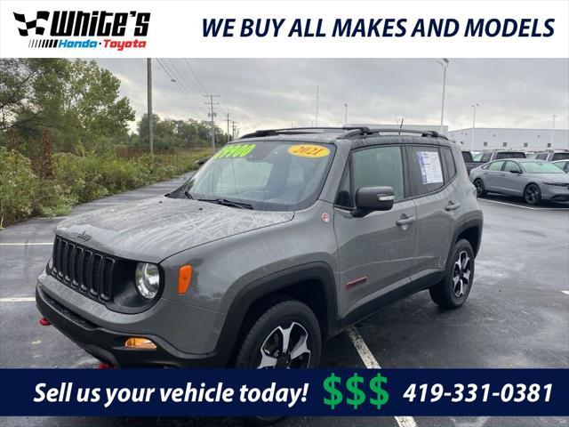 used 2021 Jeep Renegade car, priced at $19,900