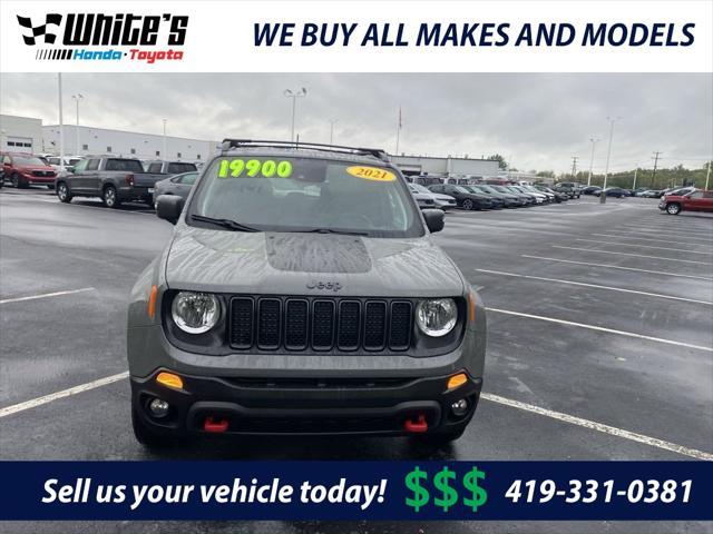 used 2021 Jeep Renegade car, priced at $19,900