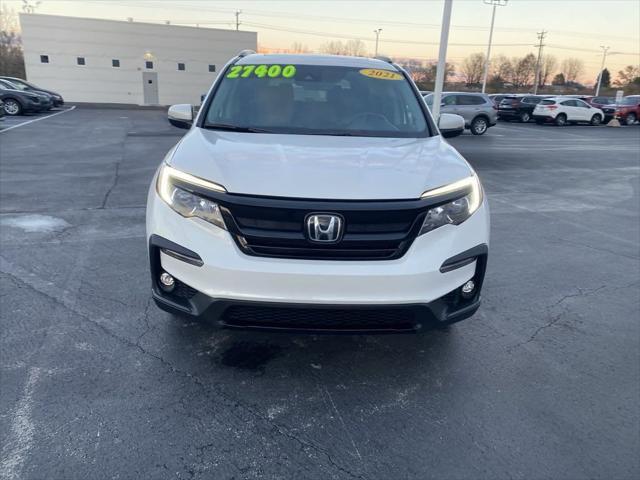 used 2021 Honda Pilot car, priced at $27,400