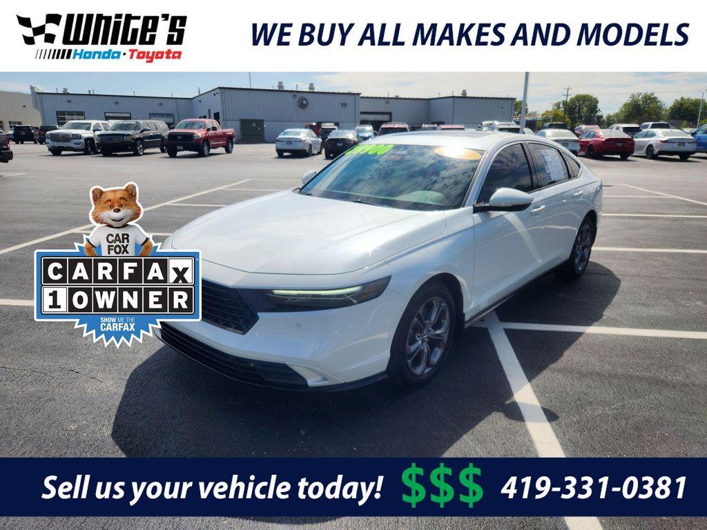 used 2023 Honda Accord Hybrid car, priced at $28,900