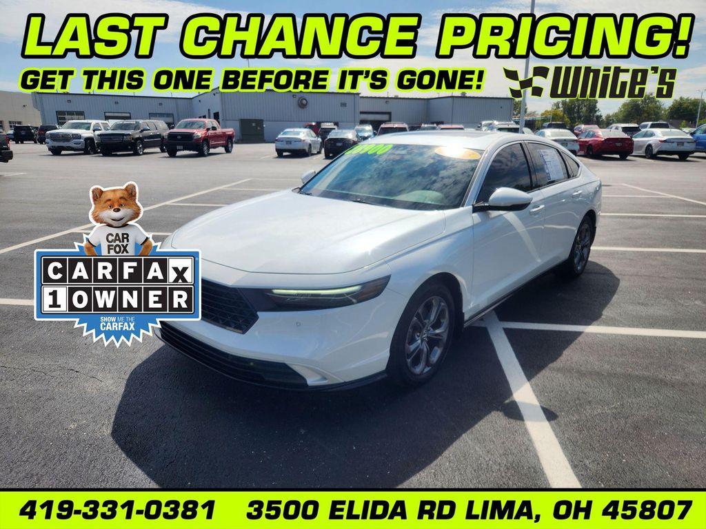 used 2023 Honda Accord Hybrid car, priced at $26,900