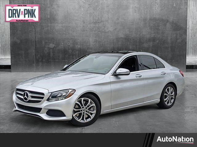 used 2018 Mercedes-Benz C-Class car, priced at $14,985