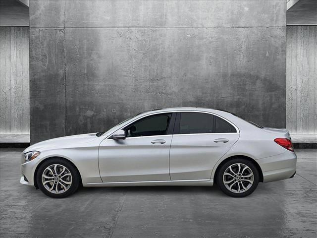 used 2018 Mercedes-Benz C-Class car, priced at $14,985