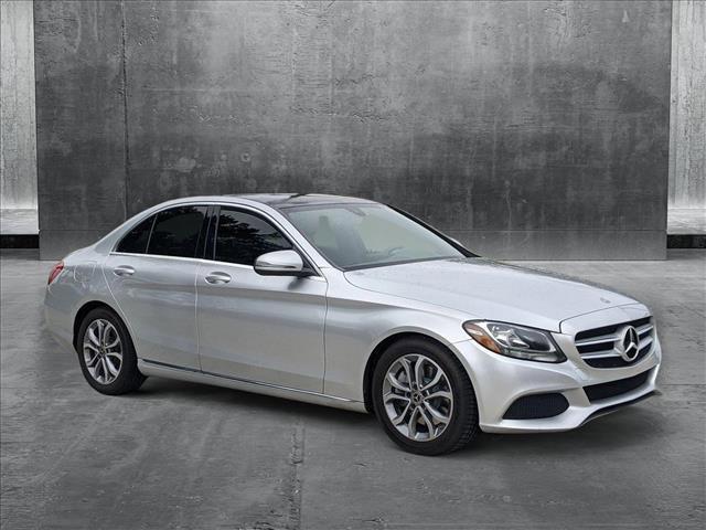 used 2018 Mercedes-Benz C-Class car, priced at $14,985