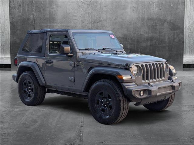 used 2018 Jeep Wrangler car, priced at $23,485