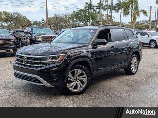 used 2021 Volkswagen Atlas car, priced at $24,695