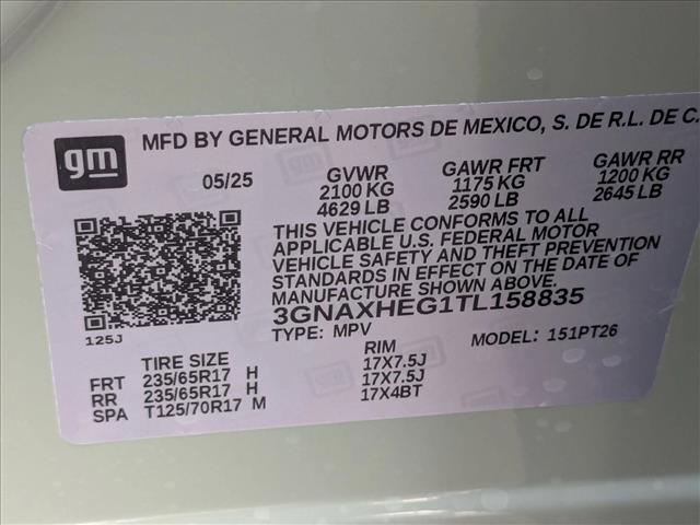 new 2026 Chevrolet Equinox car, priced at $23,995