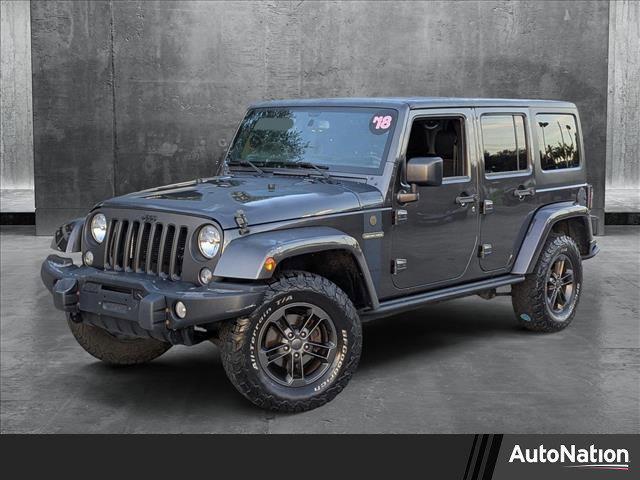 used 2018 Jeep Wrangler JK Unlimited car, priced at $19,485