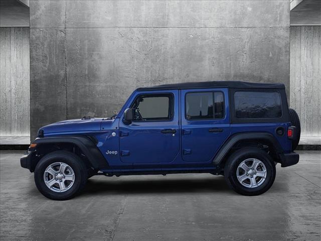 used 2020 Jeep Wrangler Unlimited car, priced at $26,785