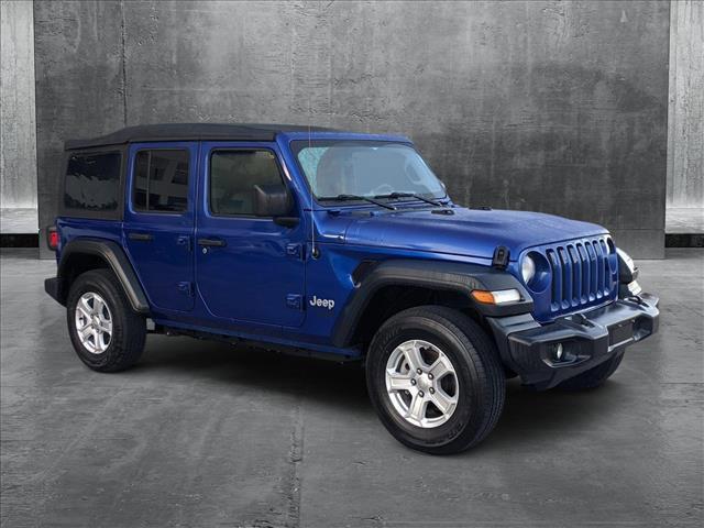 used 2020 Jeep Wrangler Unlimited car, priced at $26,785