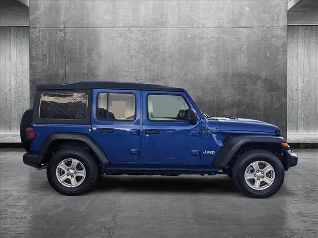 used 2020 Jeep Wrangler Unlimited car, priced at $26,785