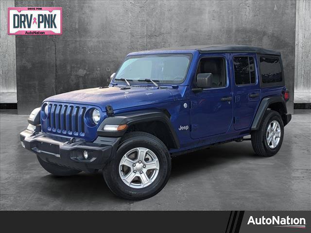 used 2020 Jeep Wrangler Unlimited car, priced at $26,785