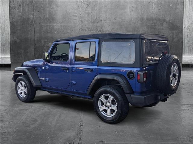 used 2020 Jeep Wrangler Unlimited car, priced at $26,785