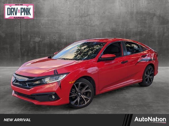 used 2021 Honda Civic car, priced at $17,995