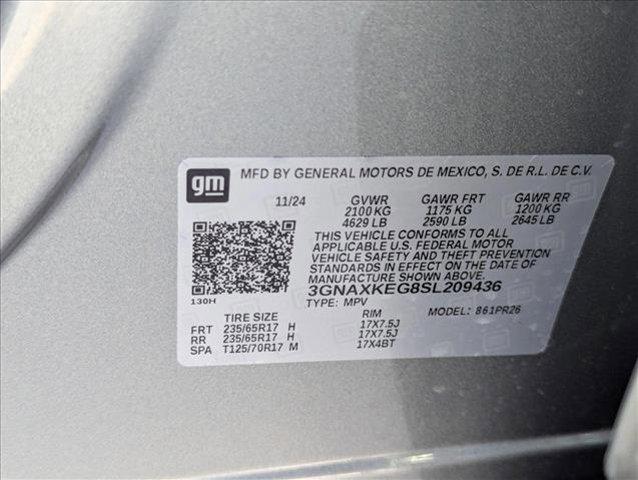 new 2025 Chevrolet Equinox car, priced at $27,430