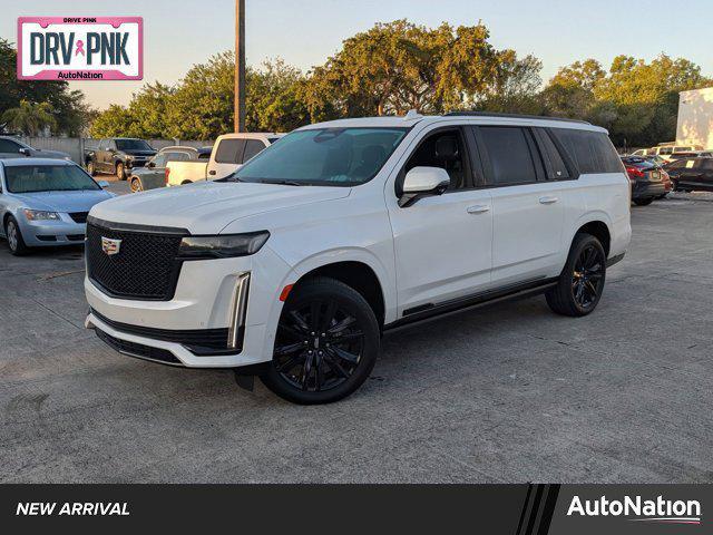 used 2022 Cadillac Escalade ESV car, priced at $70,998