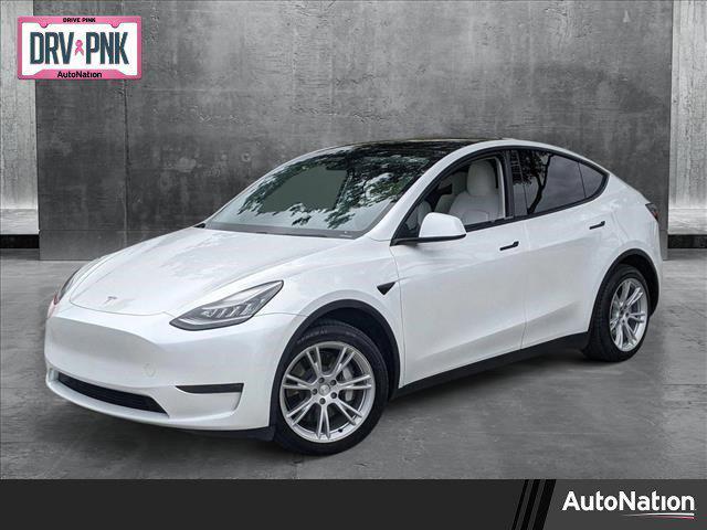 used 2020 Tesla Model Y car, priced at $27,585