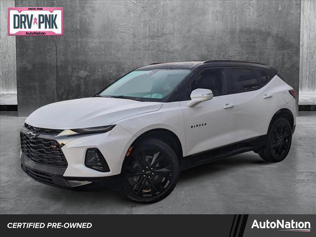 used 2022 Chevrolet Blazer car, priced at $28,385