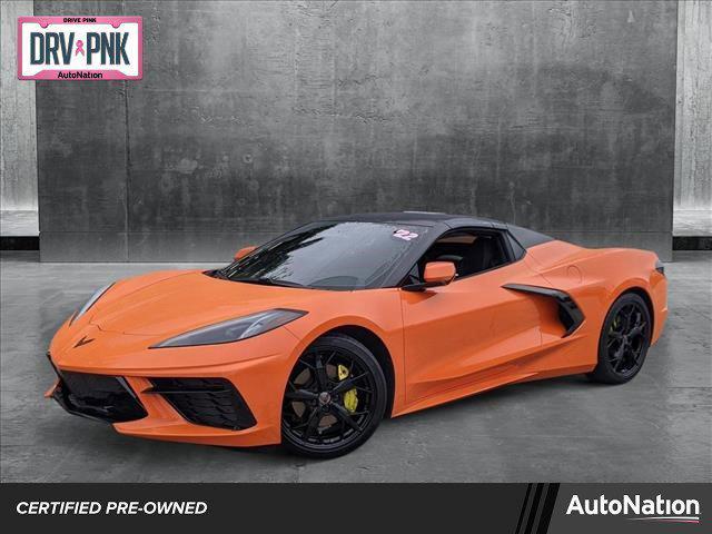 used 2022 Chevrolet Corvette car, priced at $71,995