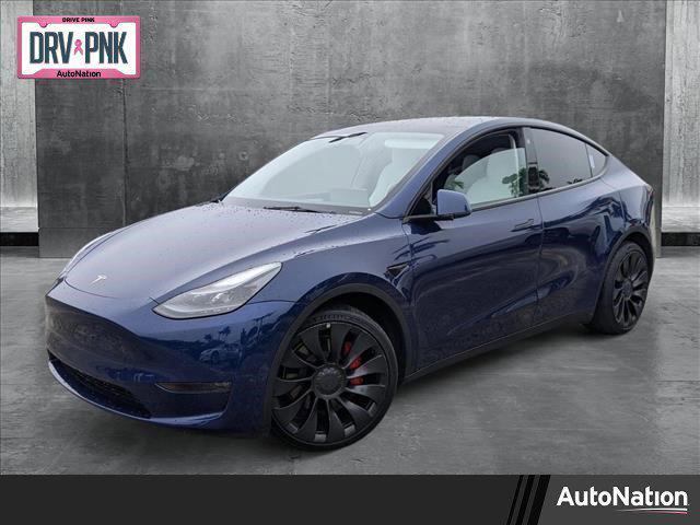 used 2022 Tesla Model Y car, priced at $30,485