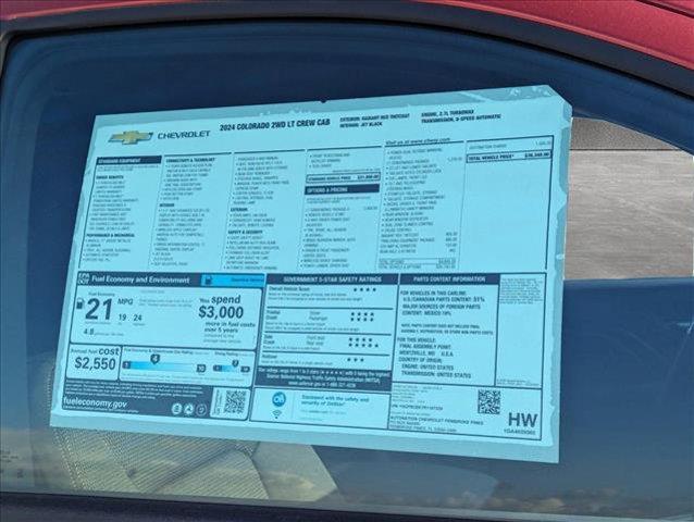 new 2024 Chevrolet Colorado car, priced at $38,340