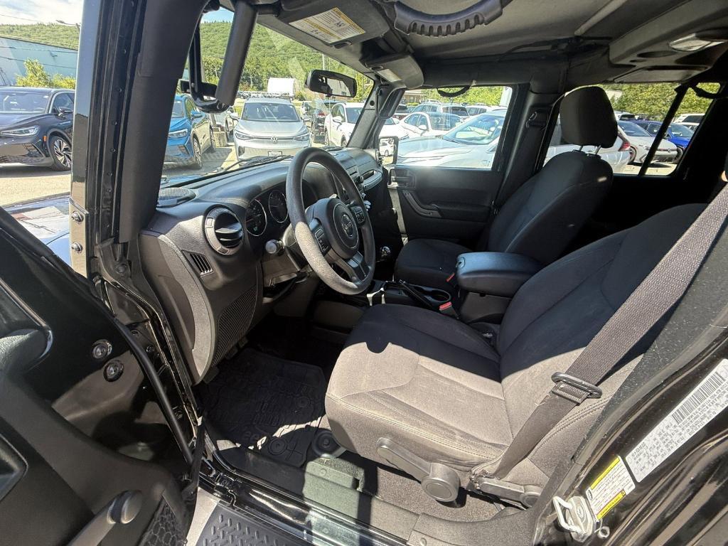 used 2018 Jeep Wrangler JK Unlimited car, priced at $15,995