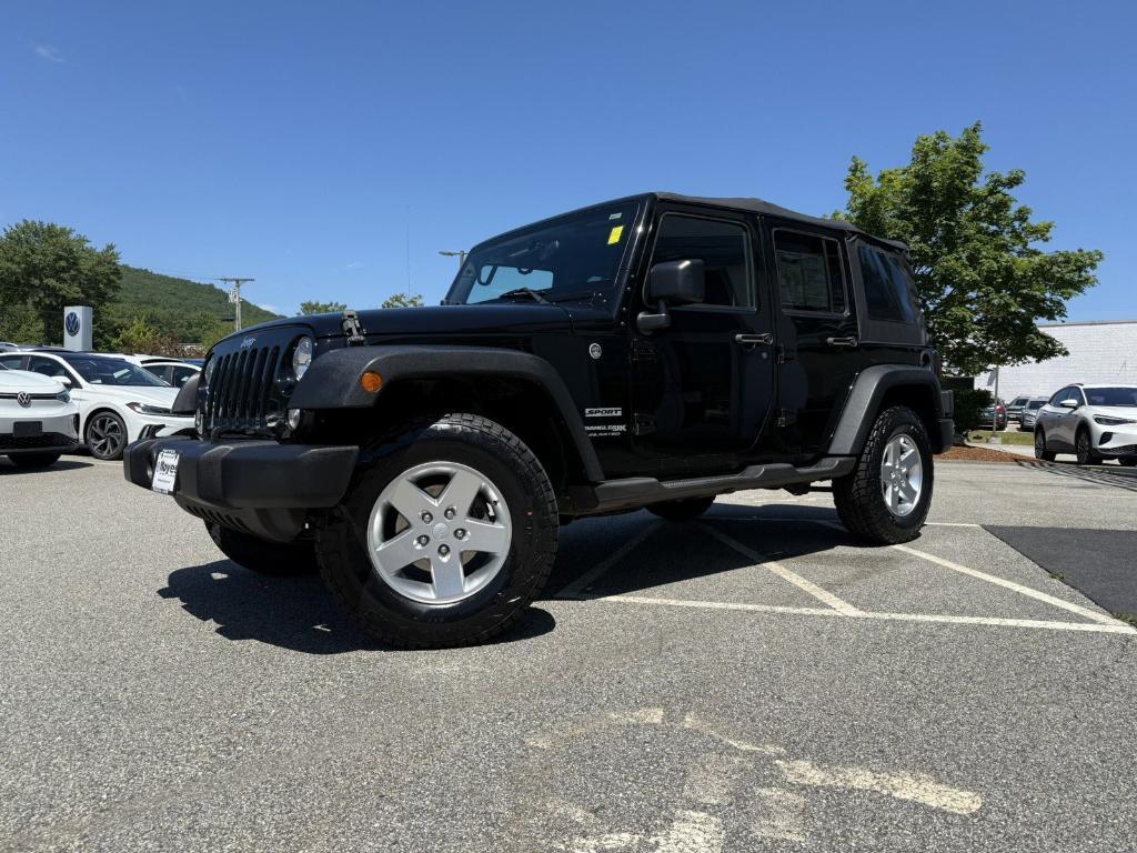 used 2018 Jeep Wrangler JK Unlimited car, priced at $15,995