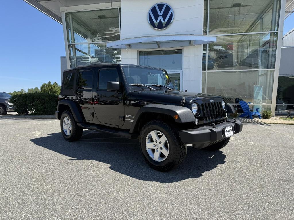 used 2018 Jeep Wrangler JK Unlimited car, priced at $15,995