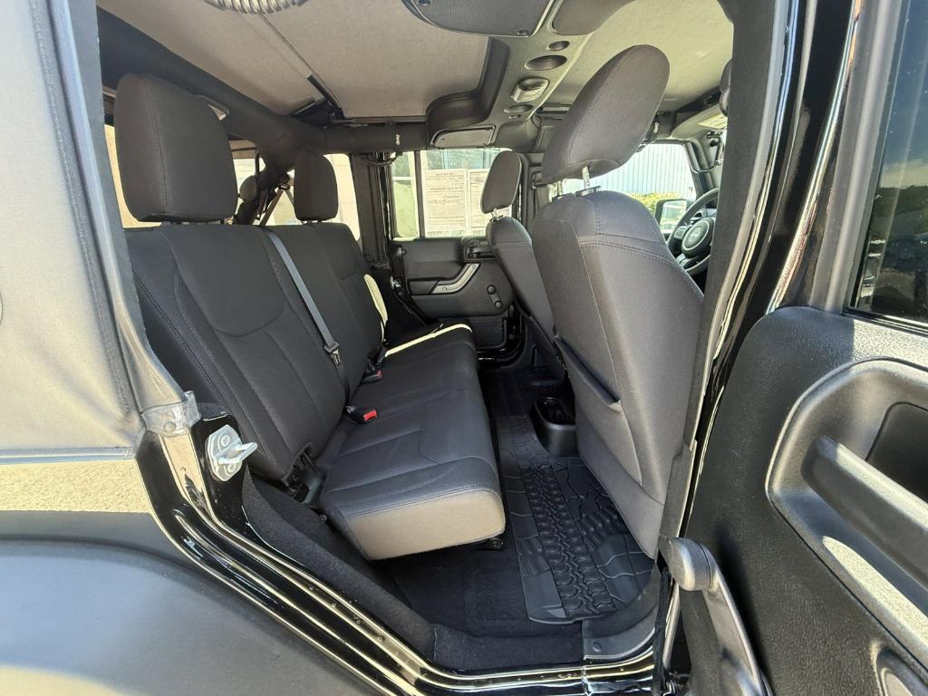 used 2018 Jeep Wrangler JK Unlimited car, priced at $15,995