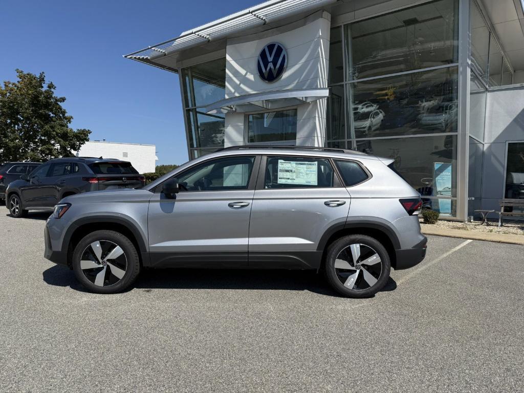 new 2025 Volkswagen Taos car, priced at $27,647