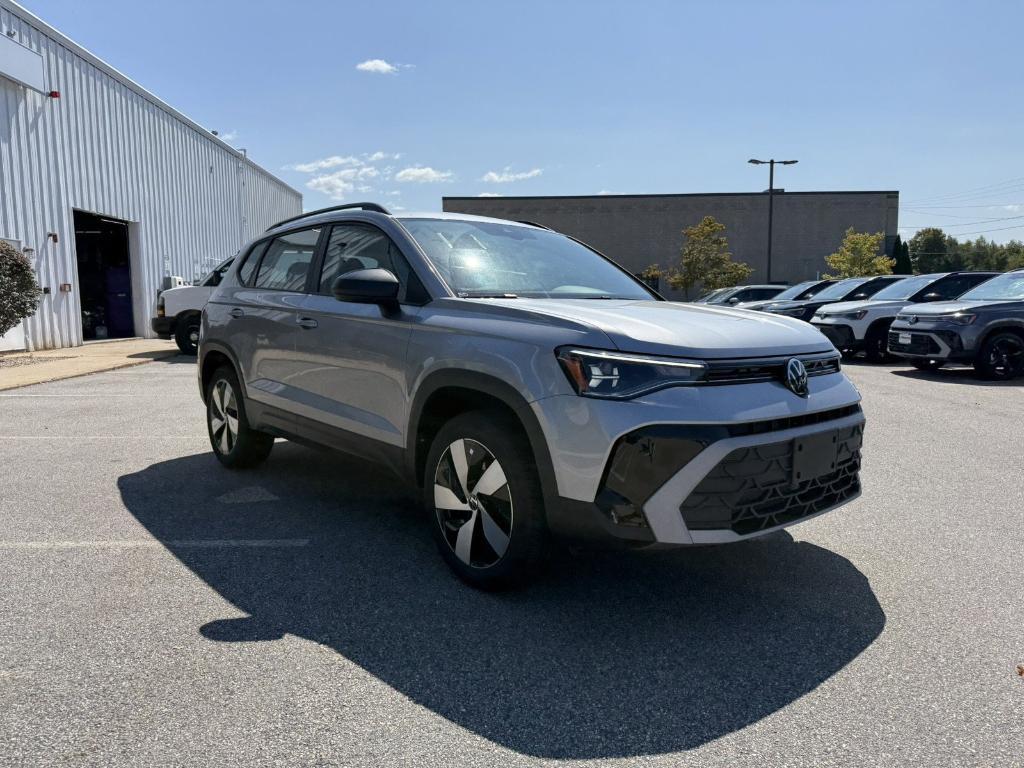 new 2025 Volkswagen Taos car, priced at $27,647