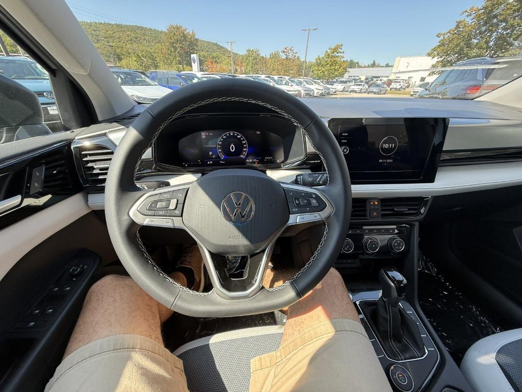 new 2025 Volkswagen Taos car, priced at $27,647